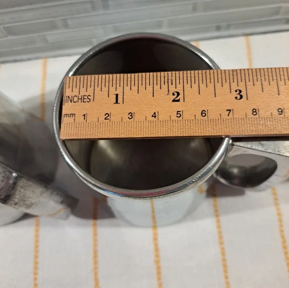 2 Vtg Woodbury Pewter Mugs - Picture 5 of 9